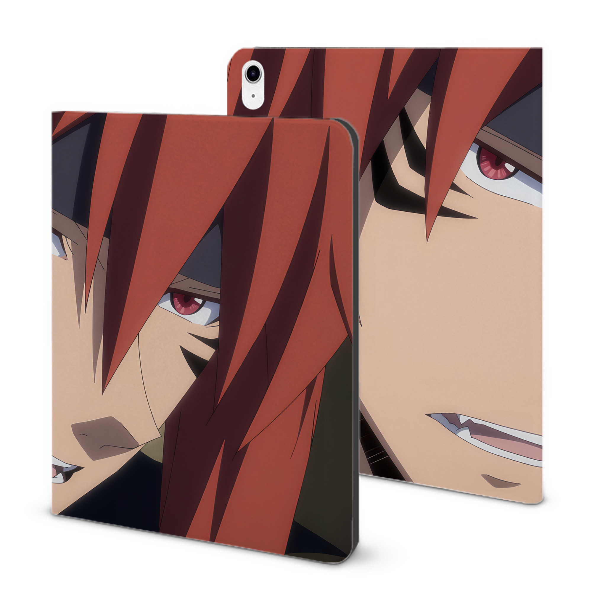 （画像用） 転スラ Regarding Reincarnated to Slime IPad ケース ブック型 PUレザー TPU 耐衝撃 軽量 薄型 ペン収納なし 全面保護 IPad 各モデル対応